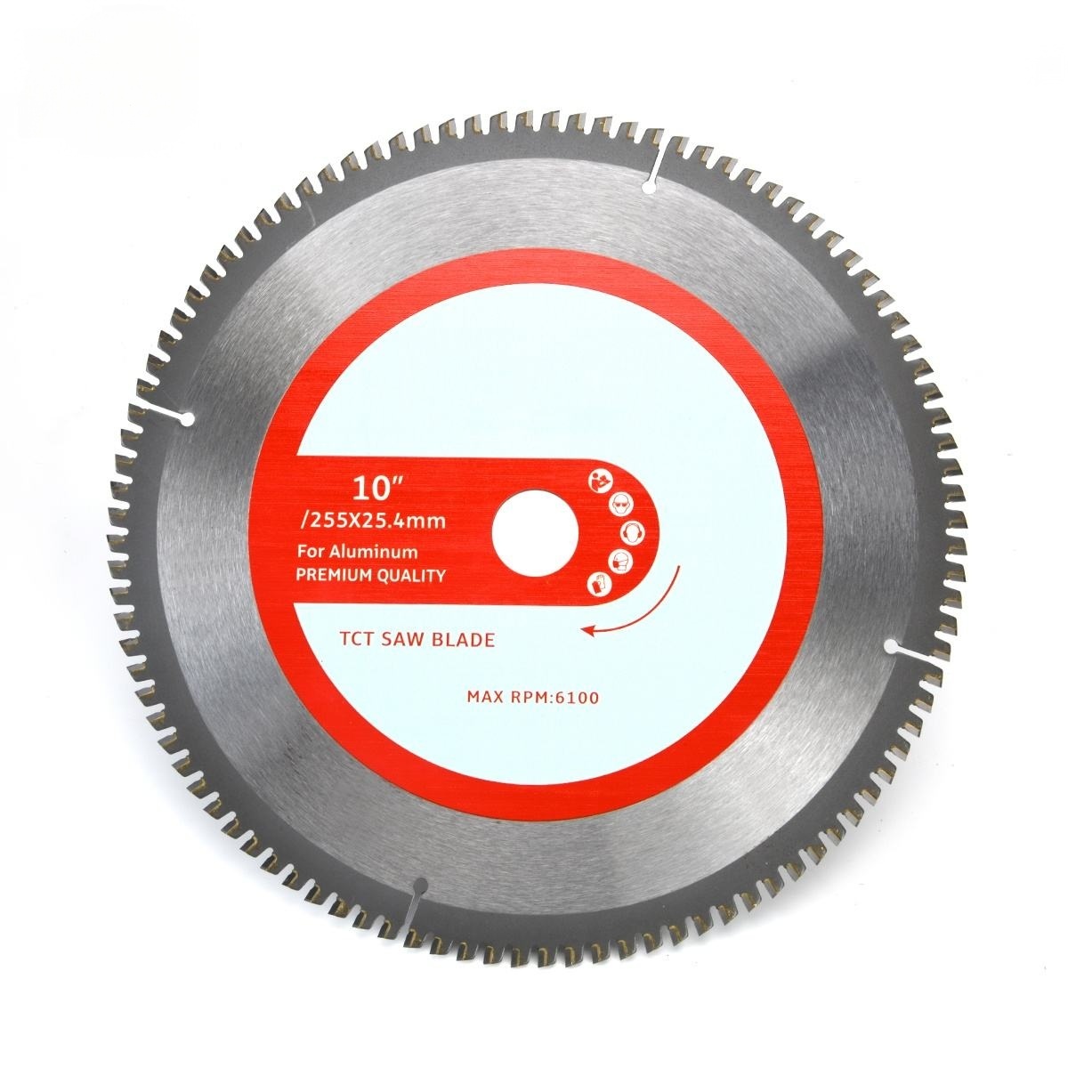 Industrial 10" TCT Circular Saw Blade (250x30mm, 100T) for Fine Woodworking