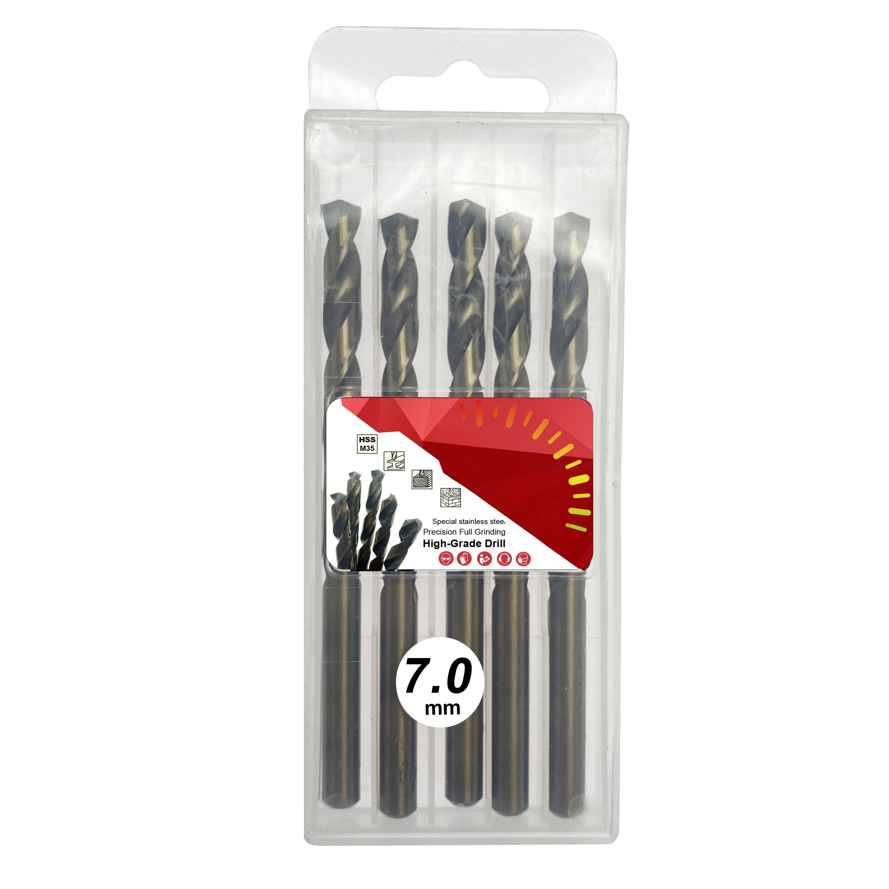 Industrial M35 Cobalt HSS Twist Drill Bit for Stainless Steel (Inox) – OEM